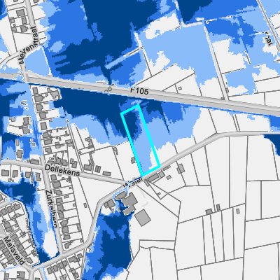 Overstromingsgevoelig (pluviaal)