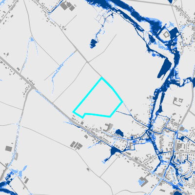 Overstromingsgevoelig (pluviaal)