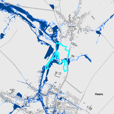Overstromingsgevoelig (pluviaal)