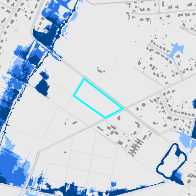 Overstromingsgevoelig (pluviaal)