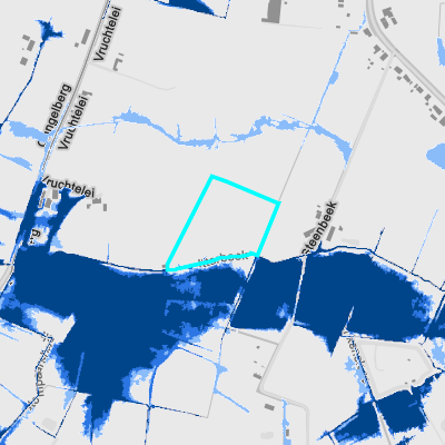 Overstromingsgevoelig (pluviaal)