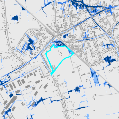 Overstromingsgevoelig (pluviaal)