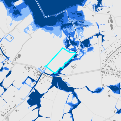 Overstromingsgevoelig (pluviaal)