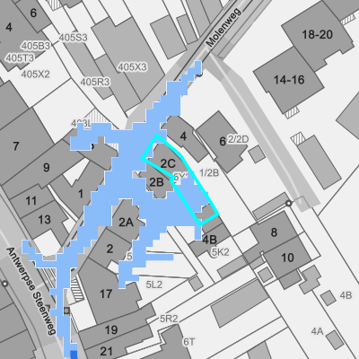 Overstromingsgevoelig (pluviaal)
