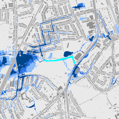 Overstromingsgevoelig (pluviaal)