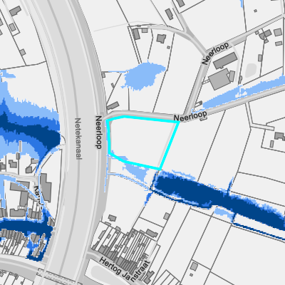 Overstromingsgevoelig (pluviaal)
