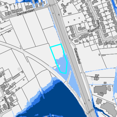 Overstromingsgevoelig (pluviaal)