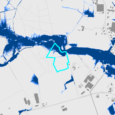 Overstromingsgevoelig (pluviaal)