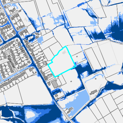 Overstromingsgevoelig (pluviaal)