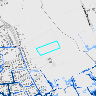 Overstromingsgevoelig (pluviaal)