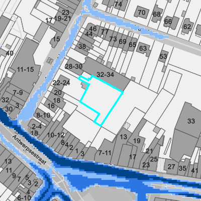 Overstromingsgevoelig (pluviaal)