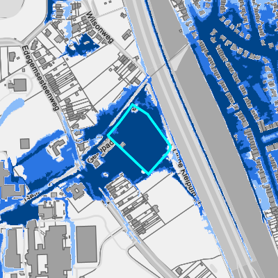 Overstromingsgevoelig (pluviaal)