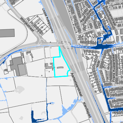 Overstromingsgevoelig (pluviaal)