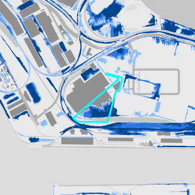 Overstromingsgevoelig (pluviaal)