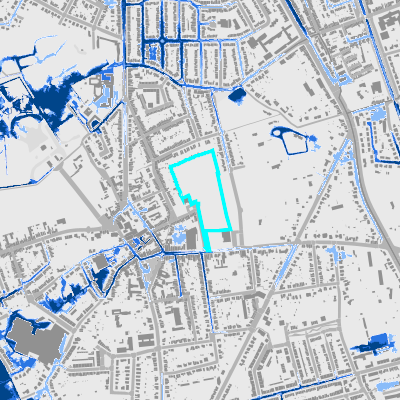 Overstromingsgevoelig (pluviaal)