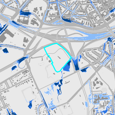 Overstromingsgevoelig (pluviaal)