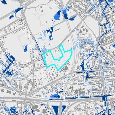 Overstromingsgevoelig (pluviaal)