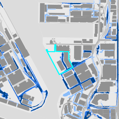 Overstromingsgevoelig (pluviaal)
