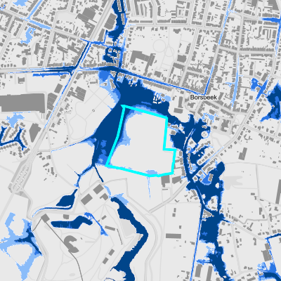 Overstromingsgevoelig (pluviaal)