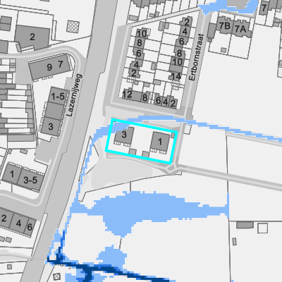 Overstromingsgevoelig (pluviaal)