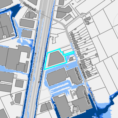 Overstromingsgevoelig (pluviaal)
