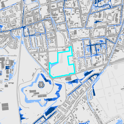 Overstromingsgevoelig (pluviaal)