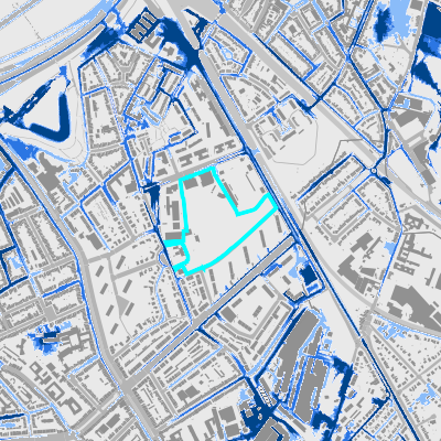 Overstromingsgevoelig (pluviaal)