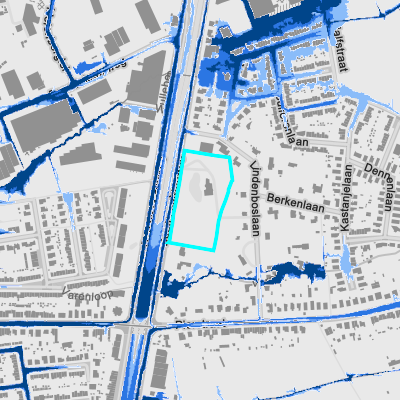 Overstromingsgevoelig (pluviaal)