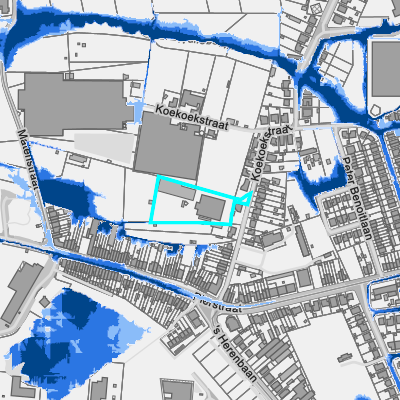 Overstromingsgevoelig (pluviaal)