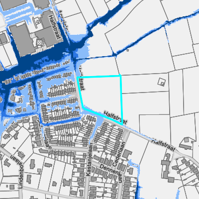 Overstromingsgevoelig (pluviaal)
