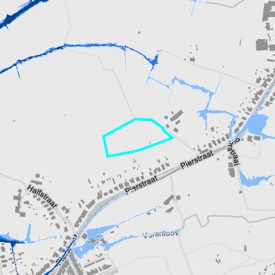 Overstromingsgevoelig (pluviaal)
