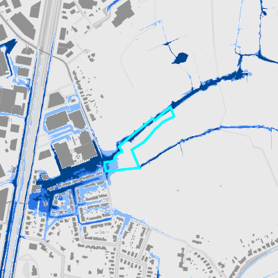 Overstromingsgevoelig (pluviaal)