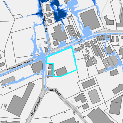 Overstromingsgevoelig (pluviaal)