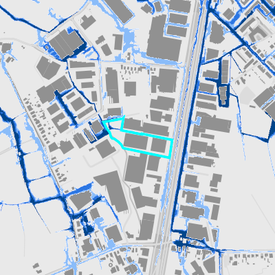 Overstromingsgevoelig (pluviaal)