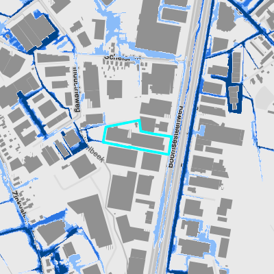Overstromingsgevoelig (pluviaal)