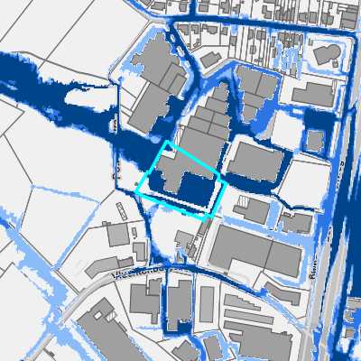 Overstromingsgevoelig (pluviaal)