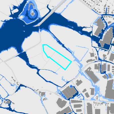 Overstromingsgevoelig (pluviaal)