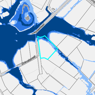 Overstromingsgevoelig (pluviaal)