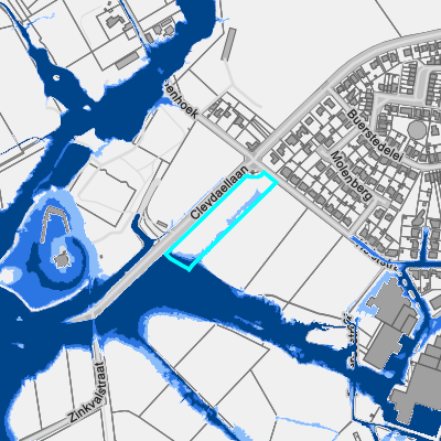 Overstromingsgevoelig (pluviaal)