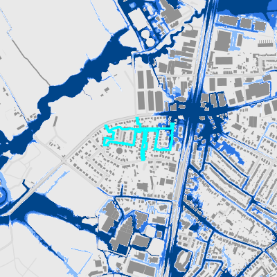 Overstromingsgevoelig (pluviaal)