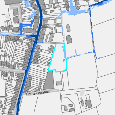 Overstromingsgevoelig (pluviaal)