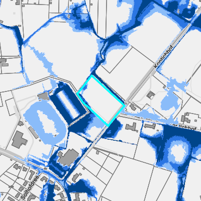 Overstromingsgevoelig (pluviaal)