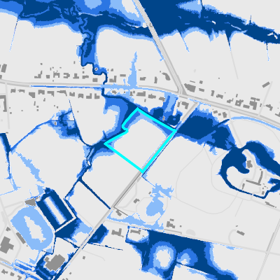 Overstromingsgevoelig (pluviaal)
