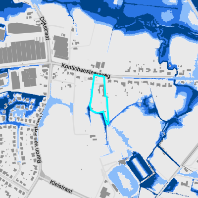 Overstromingsgevoelig (pluviaal)