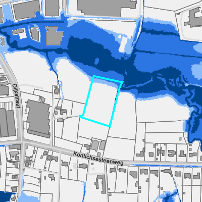 Overstromingsgevoelig (pluviaal)