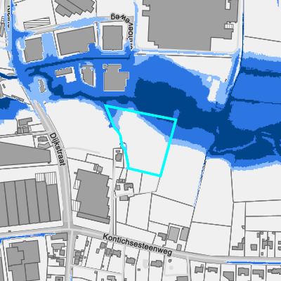 Overstromingsgevoelig (pluviaal)
