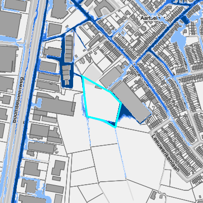Overstromingsgevoelig (pluviaal)