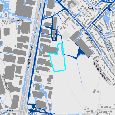 Overstromingsgevoelig (pluviaal)