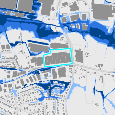 Overstromingsgevoelig (pluviaal)