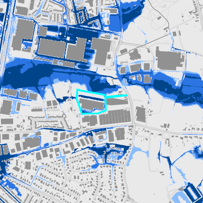 Overstromingsgevoelig (pluviaal)